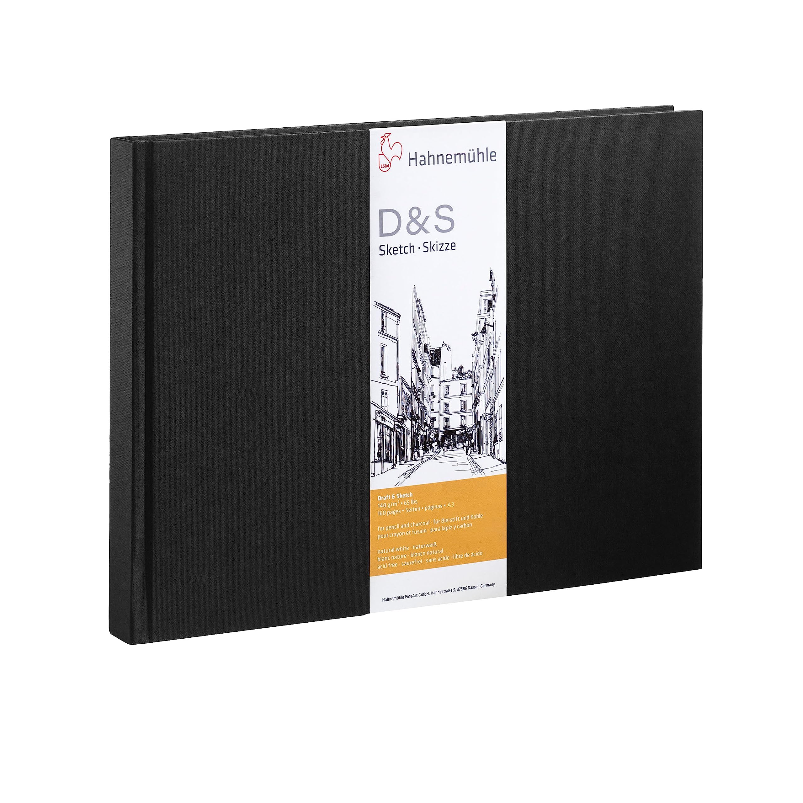 10628200 Hahnemuhle - D and S Sketch Book, A3 140 gsm