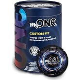 MyONE&reg; Custom Fit Snug Sized Condoms | Tailored Width &amp; Length | Max Pleasure | Triple Tested Softer Latex | Lubricated | Nontoxic, Vegan, Non-GMO | 49C: Snug (49), Length 4.7&rdquo; (C)
