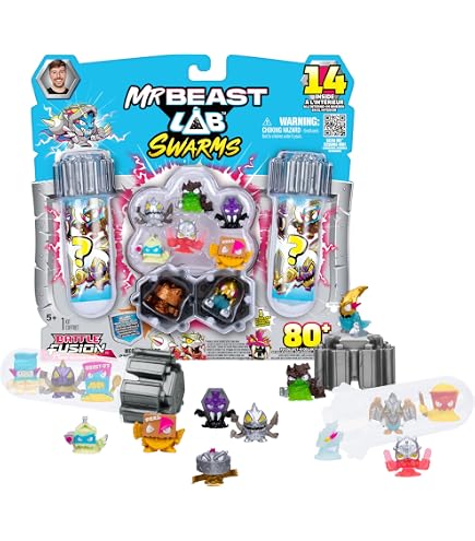 Amazon.com: MrBeast Lab Swarms Series 3, Hyper Fusion Series, 14