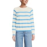 Lands' End Women's Drifter Raglan Sleeve Easy Fit Sweater
