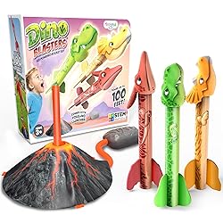 MindSprout Dino Blasters, Rocket Launcher for Kids