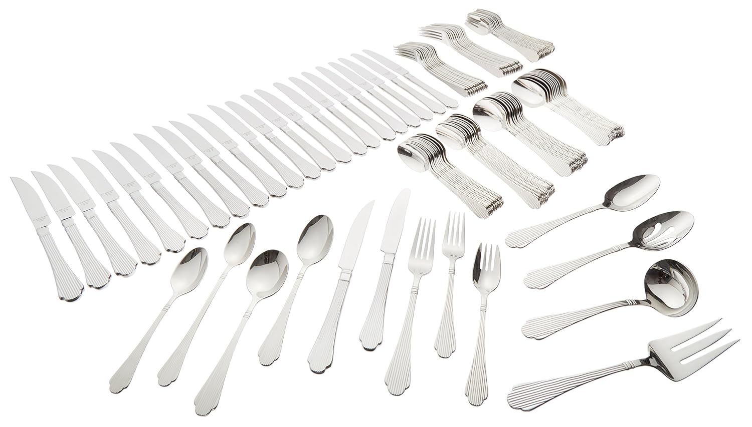 *AMAZON DEAL OF THE DAY!* Lenox Bellevue 51 Piece Flatware Set 18/10