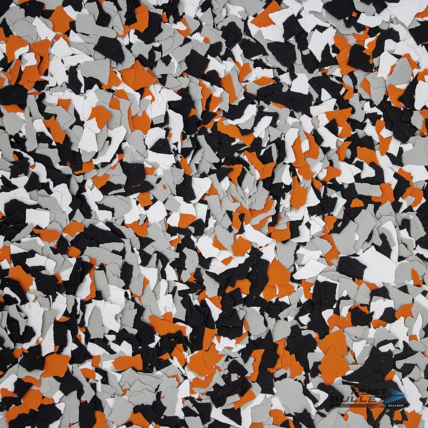 Hardscaping Materials - Rust Bullet - Decorative Concrete Color Flakes - Customize Your Concrete Coating - 1 LB Bag - Harley Blend