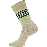 Merrell unisex-adult Brushed Cushion Thermal Crew Socks Cushioned Soft Inner Layer