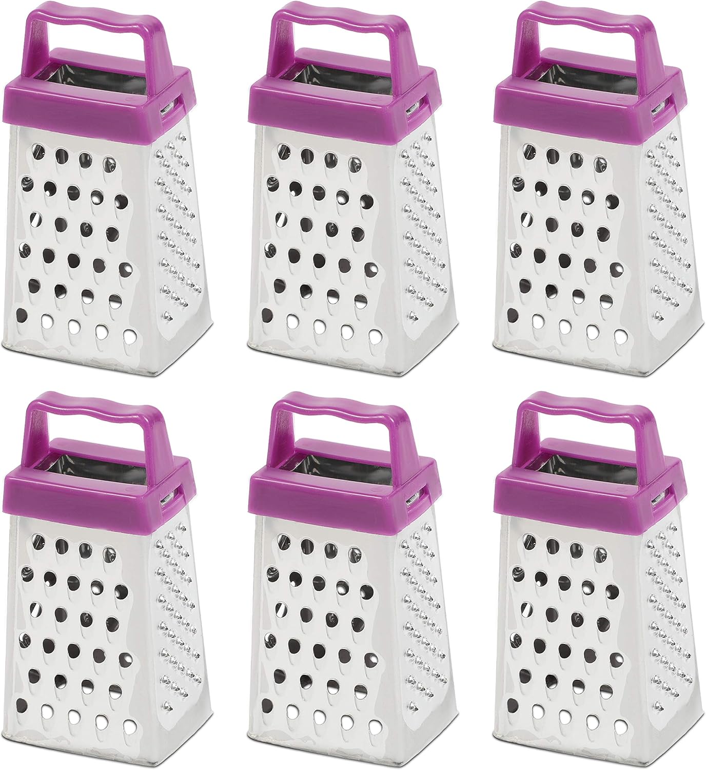 Novelty Mini Stainless Steel Cheese Grater Set (1.5 x 2.9 x