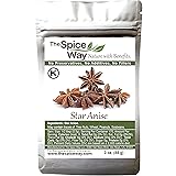 The Spice Way Star Anise - whole ( 3 oz ) great for baking and tea