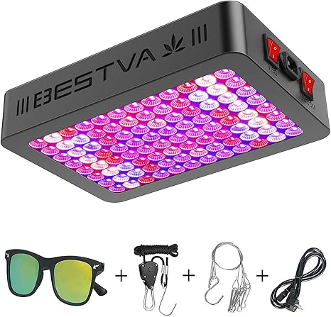 BESTVA 1000W LED Grow Light Full 