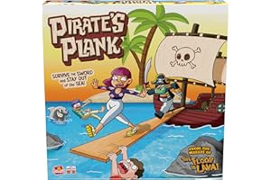 Goliath Pirate's Plank | from The Makers of The Floor is Lava | Promotes Fun and Active Play | Ages 4 and Up, 2-4 Players