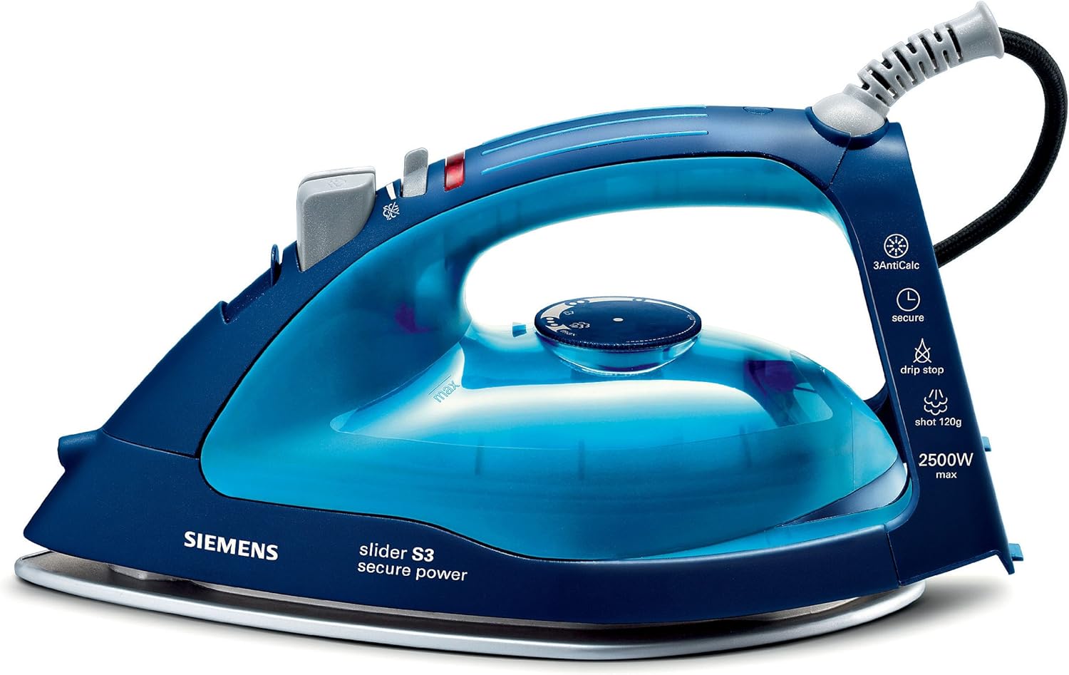 Siemens TB46230 Slider S3 Secure Power - Plancha (2500 W, sistema ...