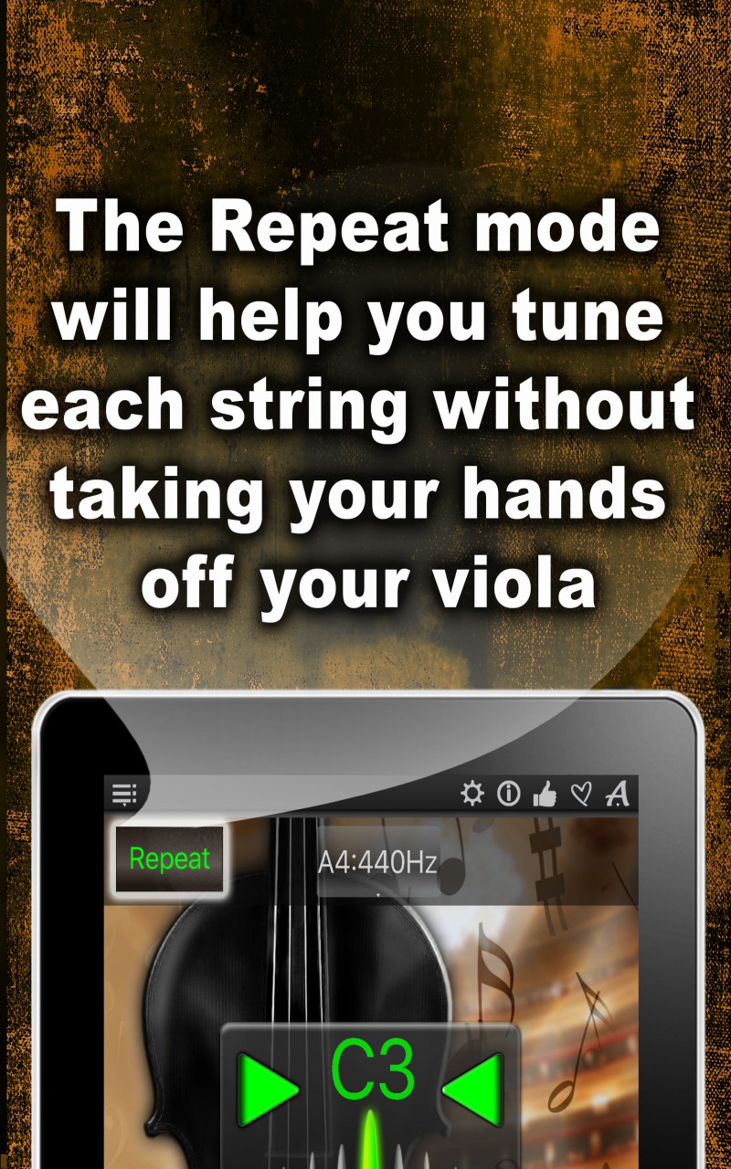 Viola Tuner