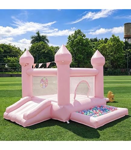 Amazon.com: AKEYDIY Inflatable Bounce House,Fantasy Macaron Bouncy