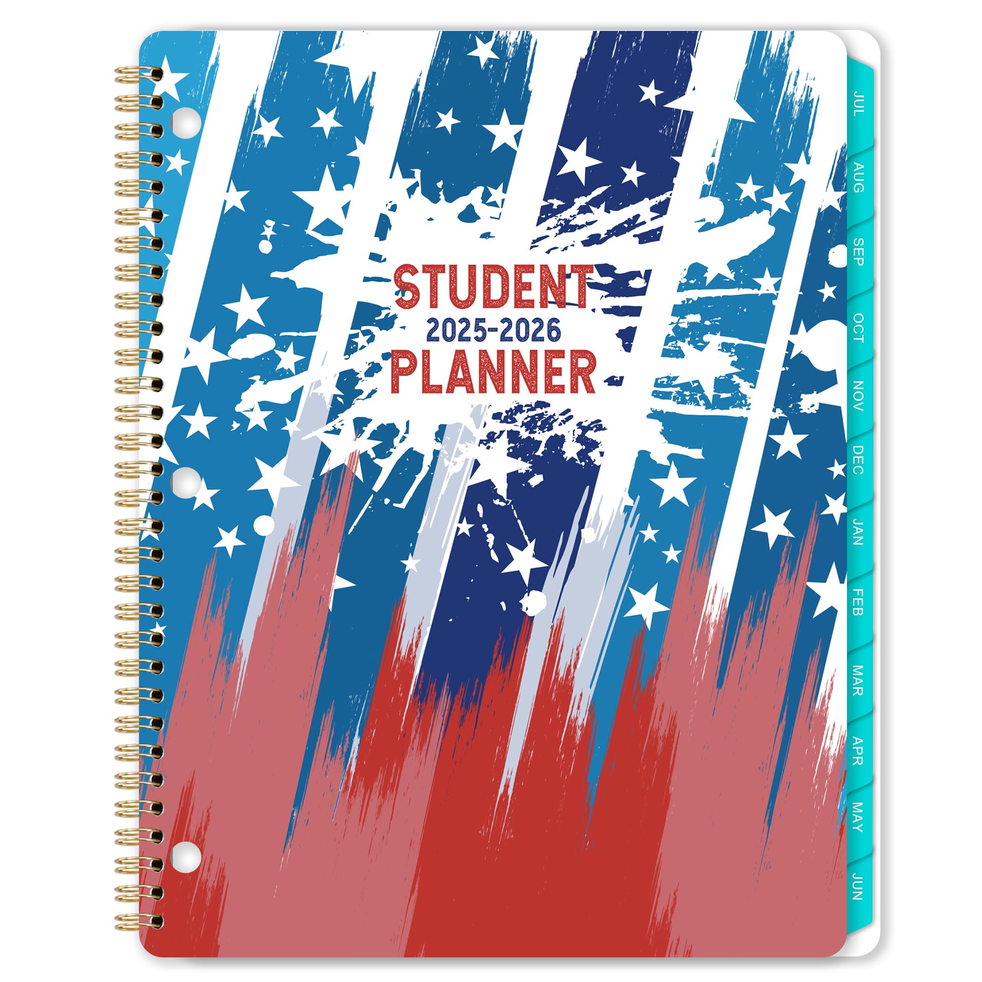 Photo 1 of Coboll Student Planner 2025-2026 - 2025-2026 School Planner from July 2025 - June 2026, 2025-2026 Academic Planners with Stickers & Inner Pocket for Middle/High School, College Students, 8.5" X 11"