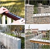 Remiawy Bird Spikes for Pigeons Small Birds 5 Strips 1.2m Stainless Steel view 6