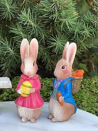 casa de muñecas conejos