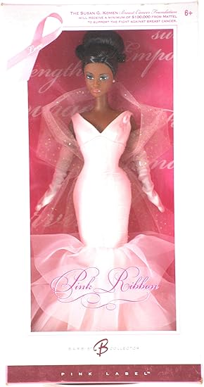 pink ribbon barbie