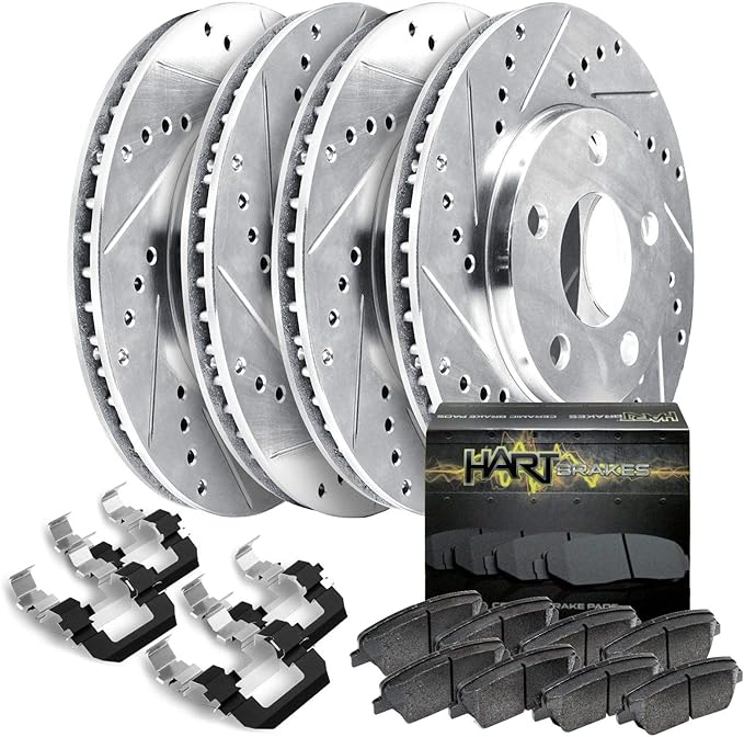 Fit 20132017 Ford CMax,Escape HartBrakes Full Kit Brake