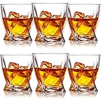Farielyn-X Whiskey Glasses, Set of 6 Scotch Glasses, Tumblers for Drinking Bourbon, Scotch, Cocktail, Cognac, Irish…