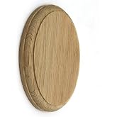 Red Oak Oval Rosette, Solid Hardwood, 5 1/2" x 4" x 3/4" Stair Part Fitting