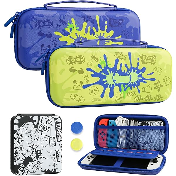 Amazon.com: Game Traveler RDS Splatoon 3 Nintendo Switch Case