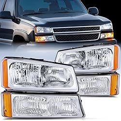 Nilight Headlight Assembly for 2003 2004 2005 2006