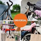 Baby Uma XL Pram Hooks 2 Pack Extra Large Carabiner Clip 5 kg view 3
