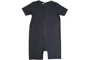 Snugabye Kids Adaptive, Anti-Strip Back-Zip Lightweight Romper Made With 100% Organic Cotton | Designed for Special Needs