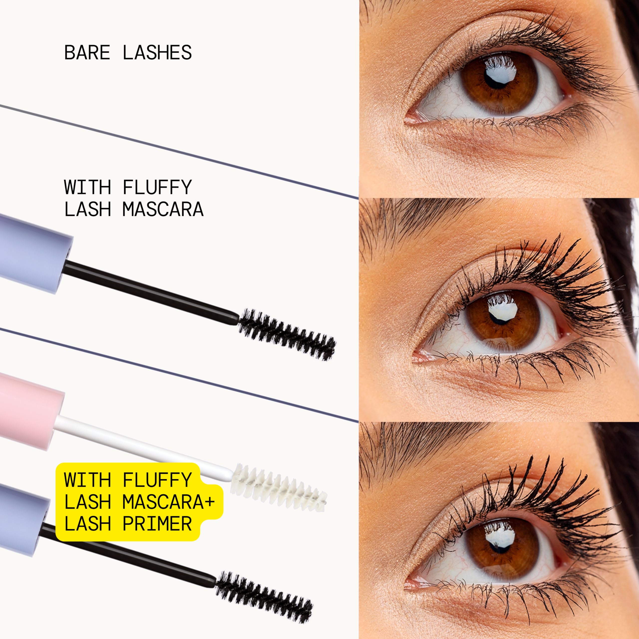 Pacifica Vegan Collagen Eye Lash Serum & Clear Mascara Primer – Conditioning Vitamin B & E Formula for Longer, Fuller Lashes, Eyelash Makeup Cruelty-Free Clean Ophthalmologist Tested