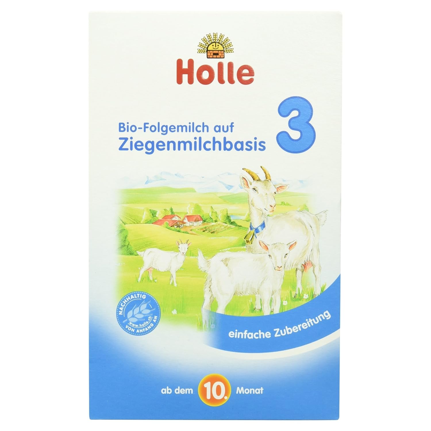 Holle Bio-Folgemilch auf Ziegenmilchbasis 3 (400 g)