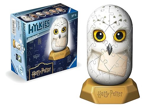 Ravensburger Hylkies Figures Hedwig - Harry Potter Gifts for Kids and Adults Age 6 Years Up - Collectable Toys and 3D Puzzles