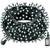 Dazzle Bright 300 LED Christmas String Lights, 100 FT Connectable Waterproof String Lights Green Wire with 8 Modes, Christmas