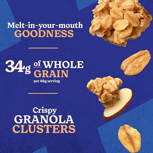 KELLOGG’S EXTRA GRANOLA, WHOLE GRAIN, ON-THE-GO SNACKS, TOASTED ALMOND, 11OZ BAG (1 BAG)