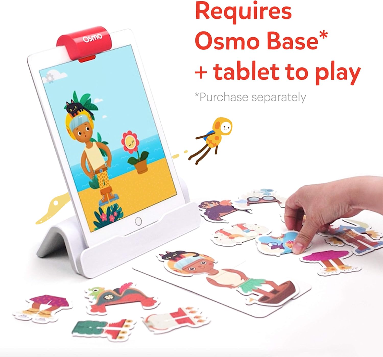 Osmo, Little Genius Costume Pieces, 2 Educational Games, Ages 3-5, Stories & Creativity, For iPad or Fire Tablet - Image 3