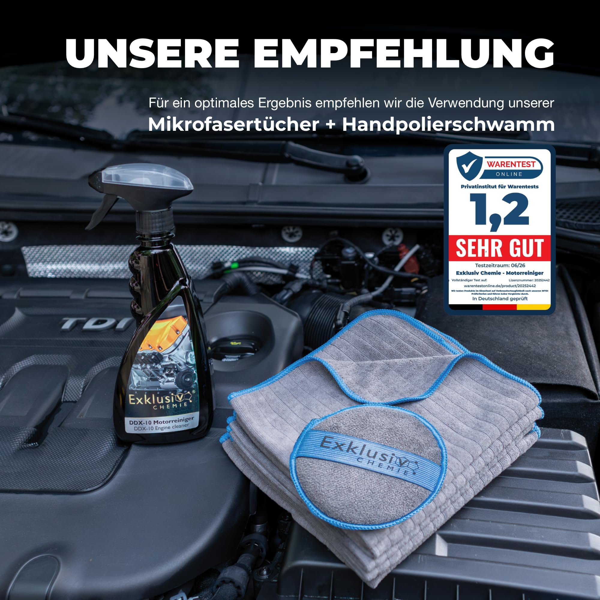 Exklusiv Chemie Motorreiniger, Motorraum Reiniger 500 ml 6