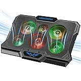 Laptop Cooling Pad, Laptop Cooler with 6 Quiet Fans