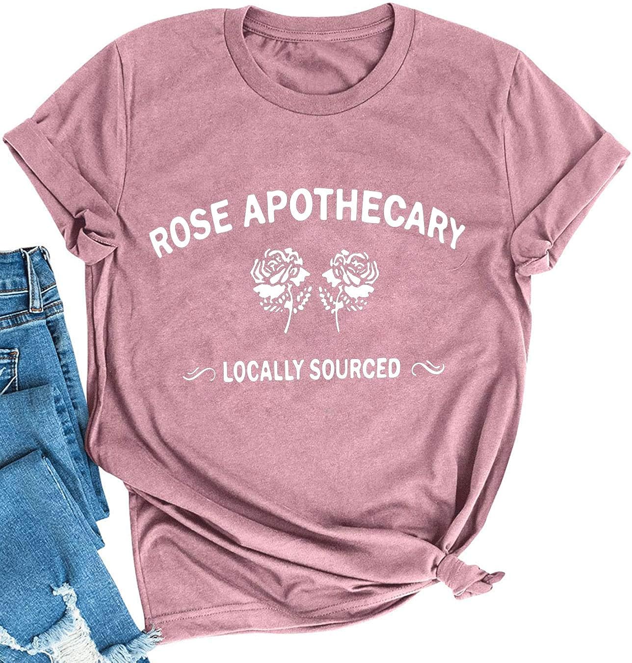 Schitts Creek Shirt Graphic Tees for Women Rose Apothecary T Shirts