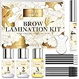 Brow Lamination Kit, Mini Eyebrow Lamination Kit At Home DIY, Vivandra Instant Professional Brow Lift Kit For Fuller Thicker Beautiful Eyebrows, Easy to Use and Suitable for Beginners