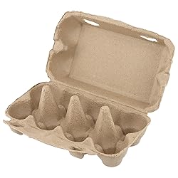 GINLANK 45 PCS 8 Count Egg Cartons Bulk, 7.8 x 4.3