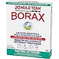 20 Mule Team Borax, Detergent Booster and Multi-Purpose Household Cleaner, 1.84Kg, Pack of 1