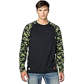 ARIAT Men's FR AC Stretch Camo Baseball T-Shirt