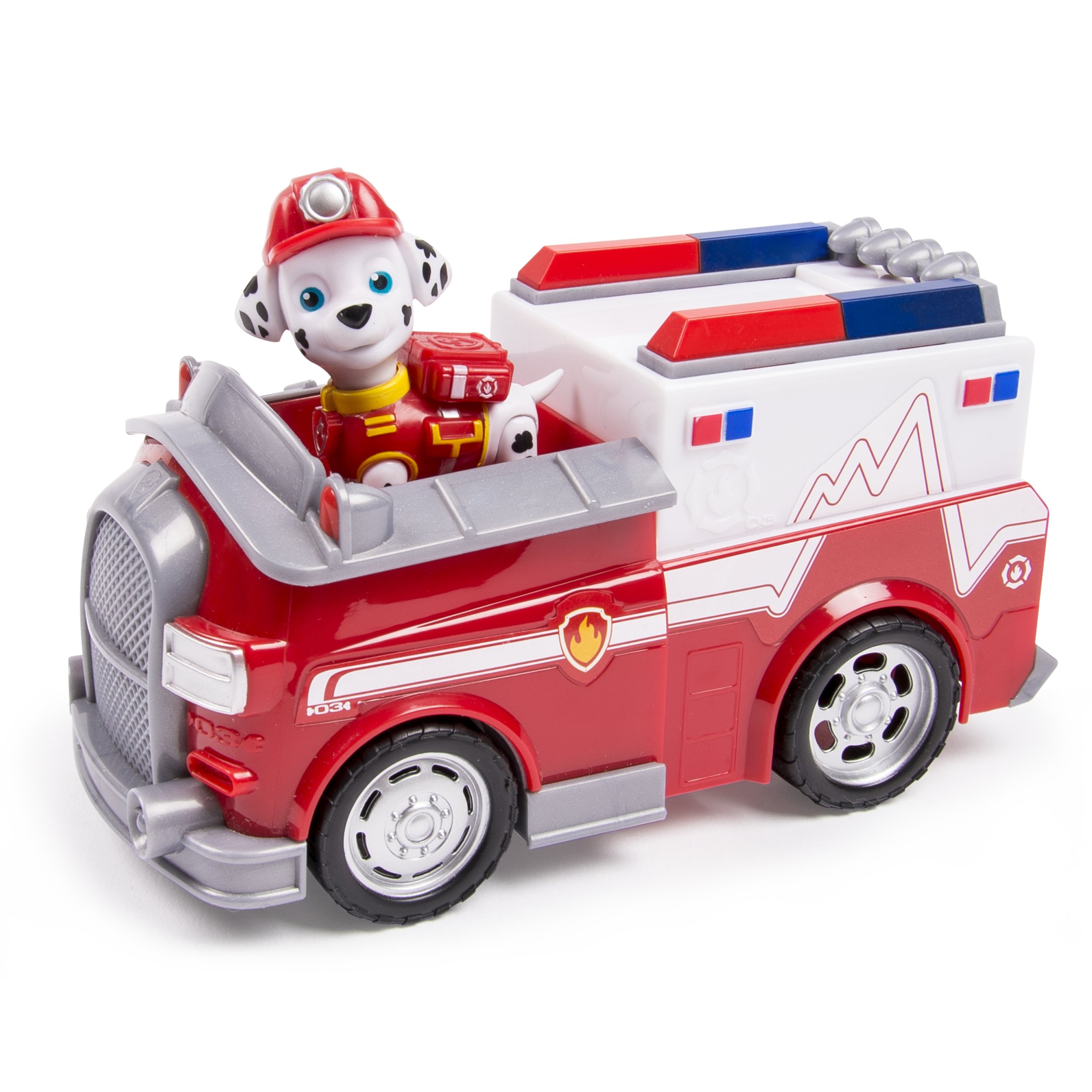 Paw Patrol Marshall's EMT Truck, Vehicle and Figure Amazon