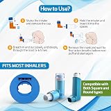 EasyChamber Anti-Static Spacer with Adult Mask, BPA & Latex Free view 5
