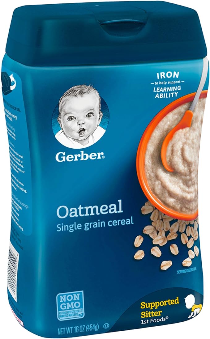 gerber oatmeal cereal 16 oz