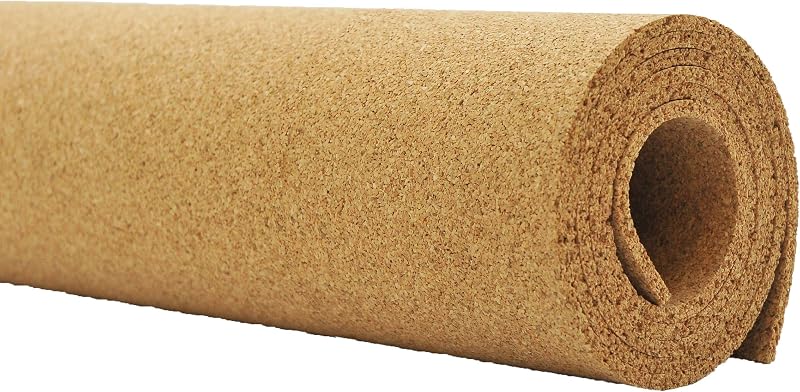 SPD UK High Density Cork Sheet Roll 915mm x 305mm 2mm Thick Model Railway