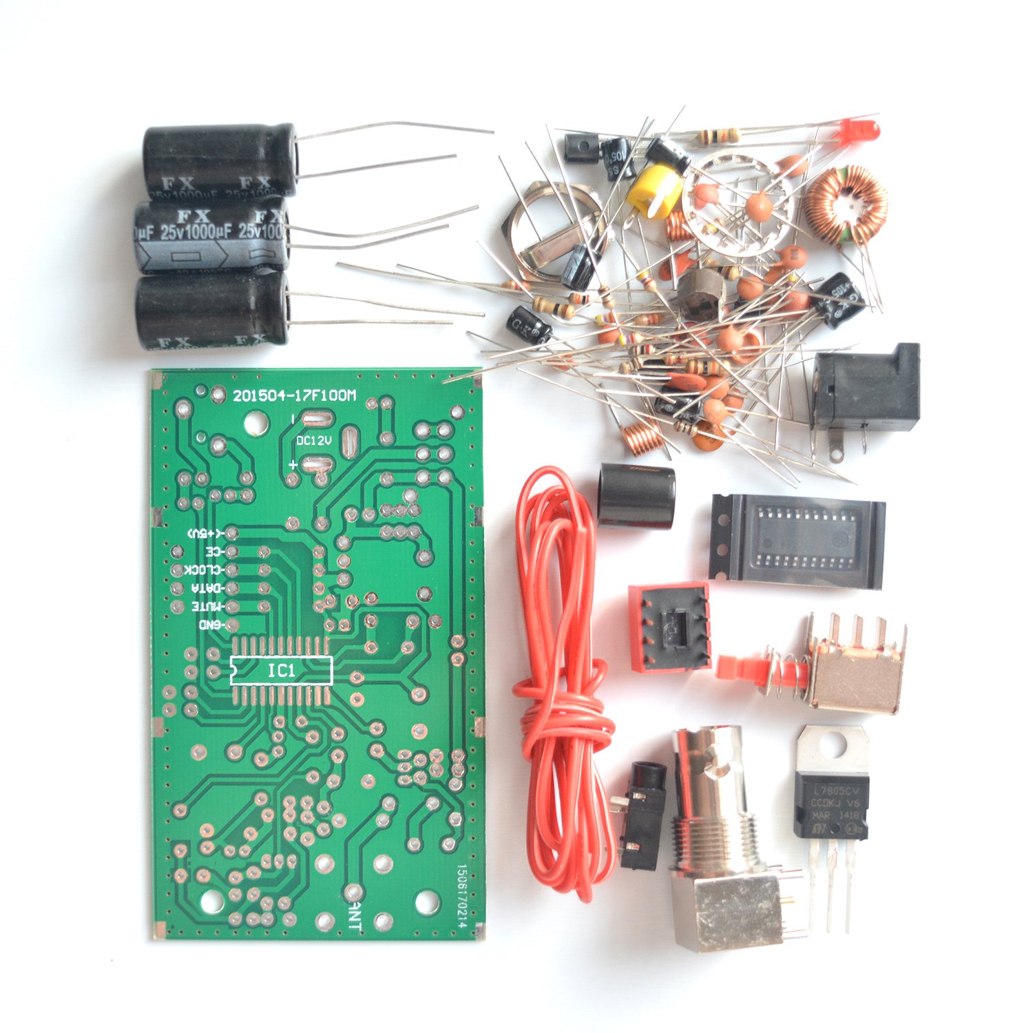 Buy Puuli BH1417F 5V/ 12V FM Stereo Radio Transmitter Module Board PLL