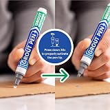 RAINBOW CHALK MARKERS LTD Grout Pen Restores Protects Tile Bath Kitchen Grey view 3