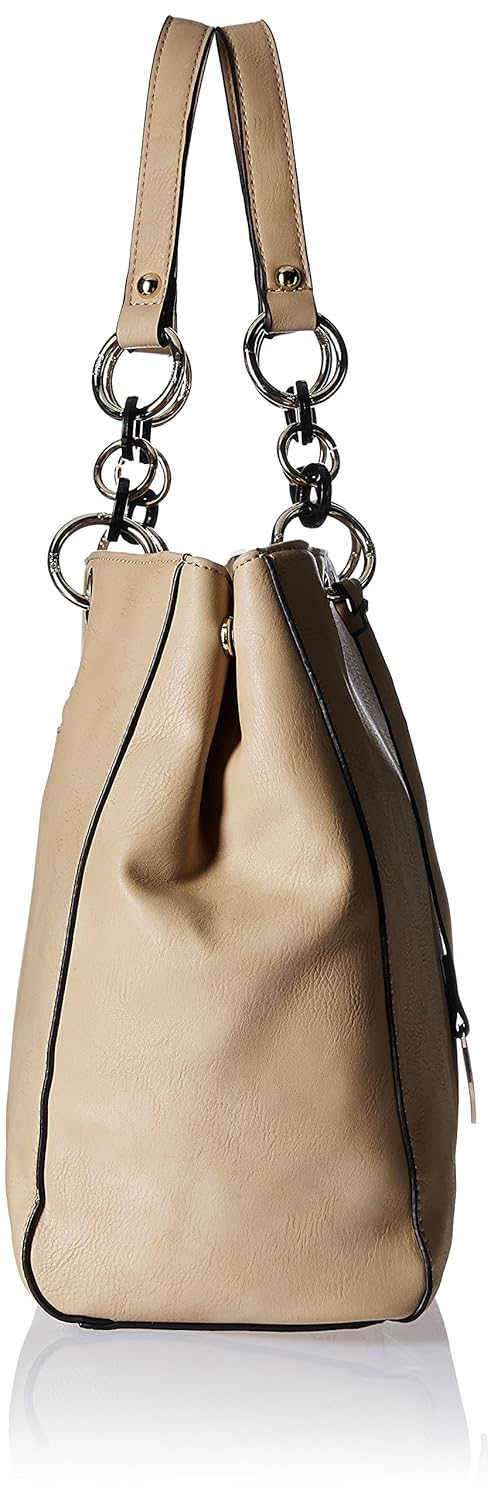 diana korr women's shoulder bag handbag (beige) (dk37hapr)
