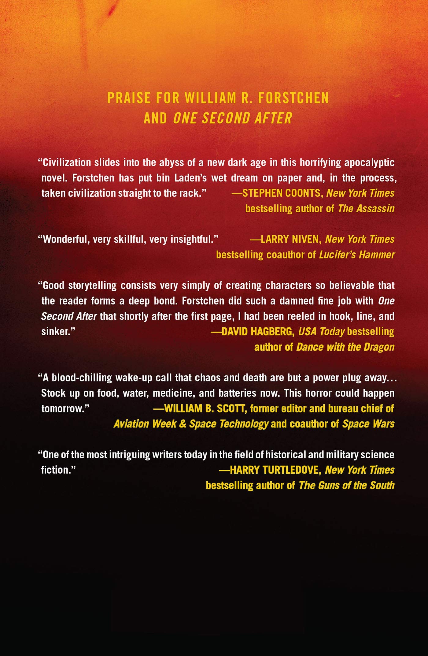 One Second After A John Matherson Novel 1 William R Forstchen Newt Gingrich Amazon Com Books