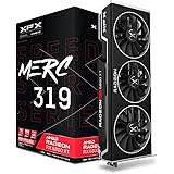 XFX Speedster MERC319 AMD Radeon RX 6800 XT CORE Gaming Graphics Card with 16GB GDDR6 HDMI 3xDP RX-68XTALFD9
