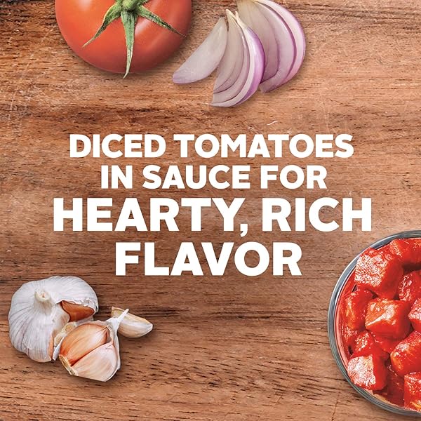 HUNT’S DICED TOMATOES IN SAUCE, PERFECT FOR CHILI & SOUPS, 14.5 OZ. CAN