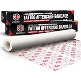 Sterivault Tattoo Aftercare Bandage - 12" Wide x 3 yd - Veteran Owned - Waterproof Bandages - Tattoo Wrap - Tattoo Second Skin Cover - Large Tattoo Cover